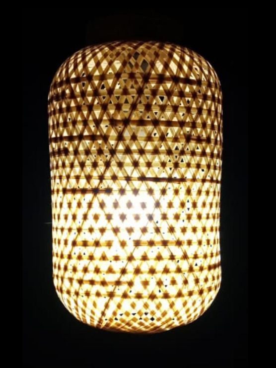Lampshade Light Stich, Closed Cylinder    (Without Electrical Accessories)