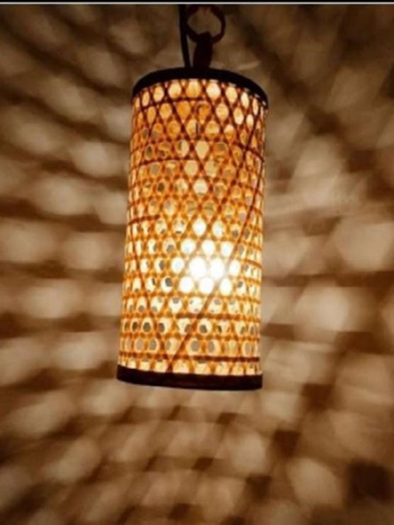 Lampshade   Cylindrical Star  (Without Electrical  Accessories)