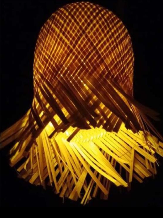 Scattered lampshadenatural (Without Electrical accessories)