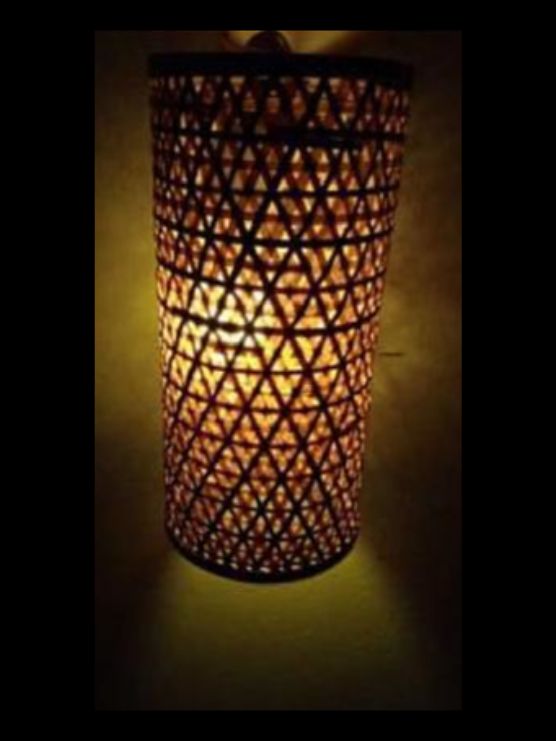 Cylinder Lampshade   Natural(Without   Electrical Accessories)
