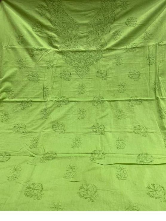 Lemon Zest Summer Heritage  Mulmul cotton Dress material