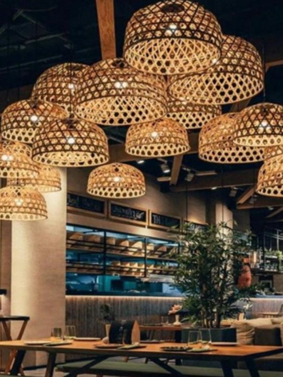 Dome shaped  Hanging Lampshade  (Without Electrical  accessories)