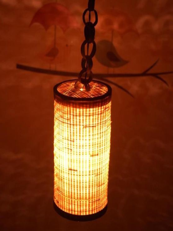 Lampshade  Thick    Stitch, Cylinder Plane    (Without Electrical    Accessories)
