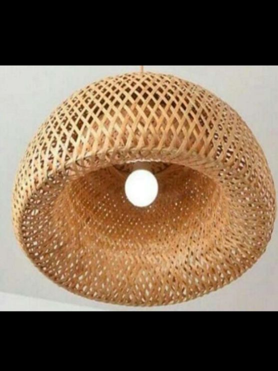 Double Dome shaped  Hanging Lampshade  (Without Electrical  accessories)